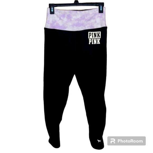 Victoria's Secret Pink tie dye capri leggings - Picture 1 of 4